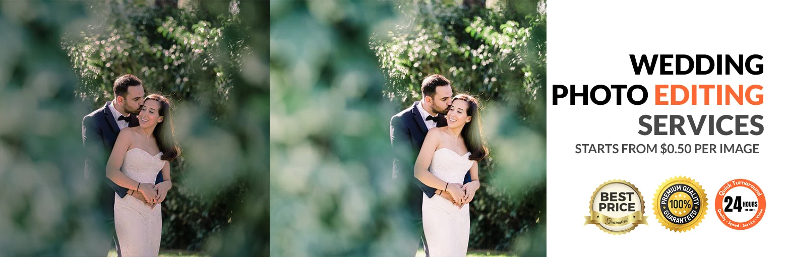 Wedding Photo Editing Services