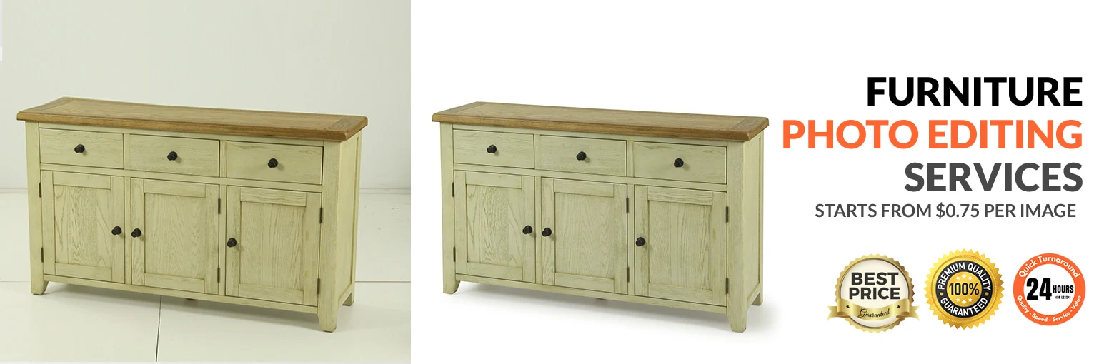 Furniture photo editing services